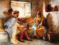 Frederick Arthur Bridgman - The Game of Chance